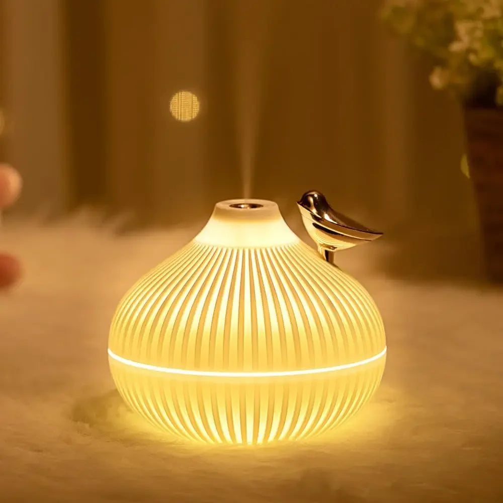 Goodvibe-Inside - 300 ml air humidifier, essential oil diffuser by candlelight.