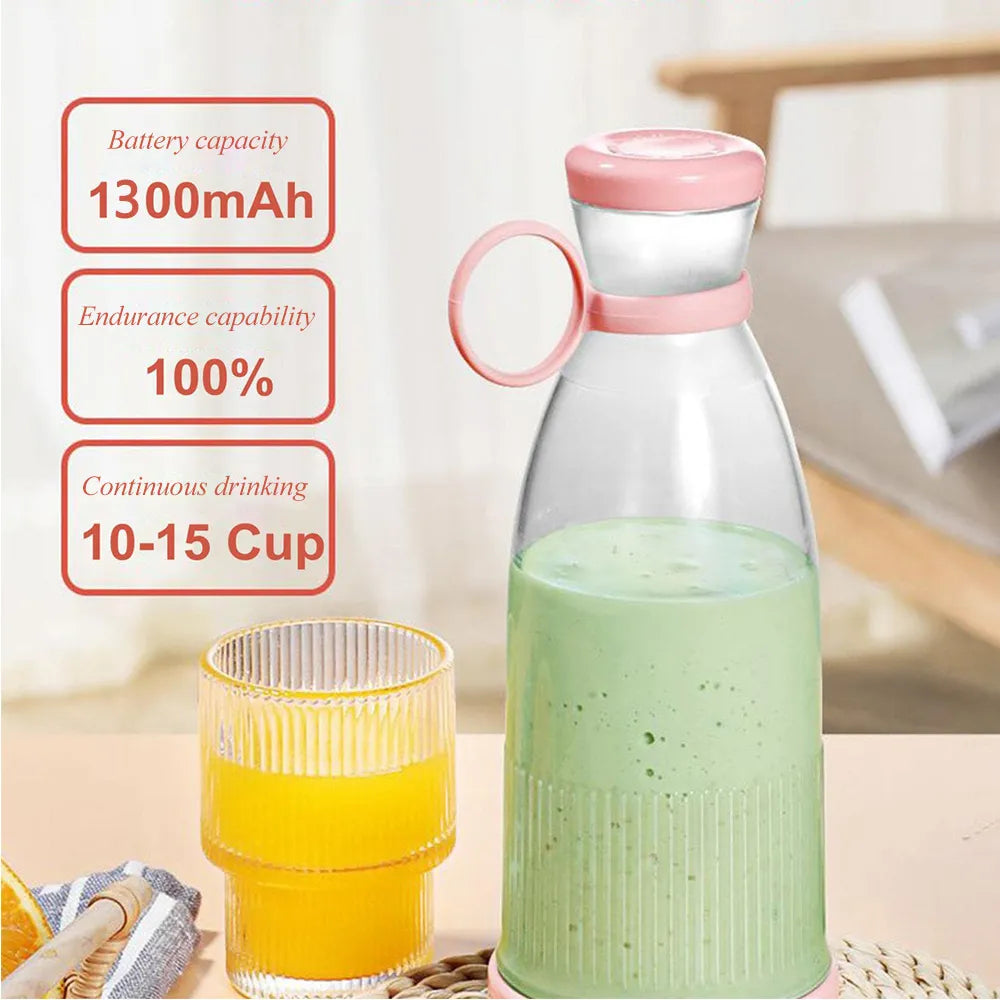 Goodvibe-Inside - Mini bouteille blender rechargeable en USB pour smoothies et jus. A transporter partout !